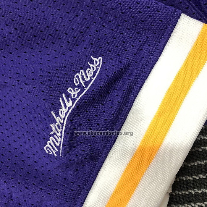 Camiseta Manga Corta Los Angeles Lakers Kobe Bryant NO 8 Violeta
